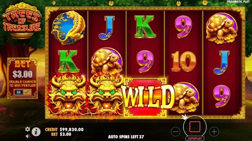 Trees of Treasure slot screenshot 3