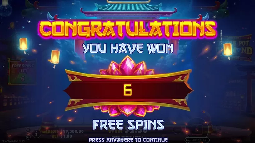 Triple Pot Diamond slot screenshot 3