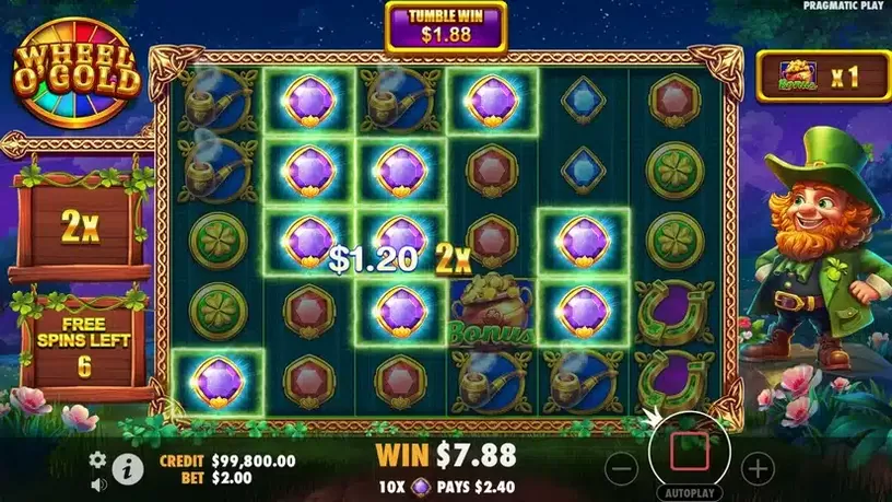 Wheel O’Gold slot screenshot 5