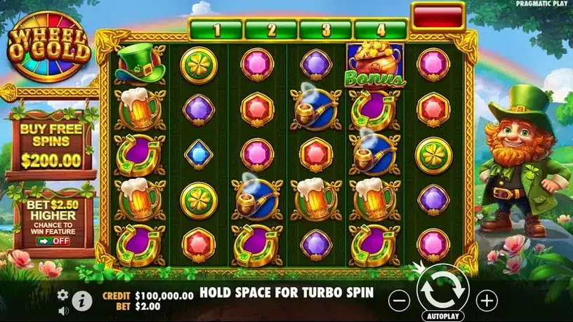 Wheel O’Gold slot screenshot 1