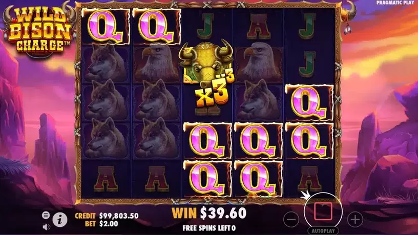 Wild Bison Charge slot screenshot 6