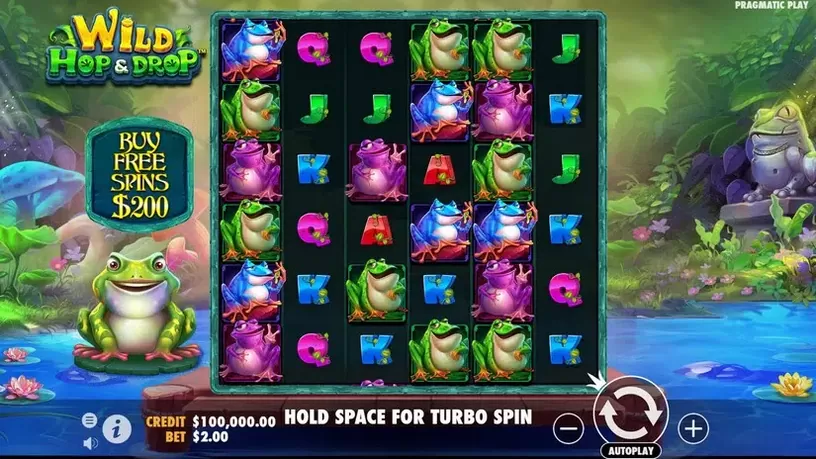 Wild Hop&Drop slot screenshot 1
