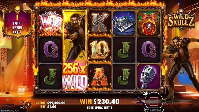 Wild Skullz slot screenshot 6