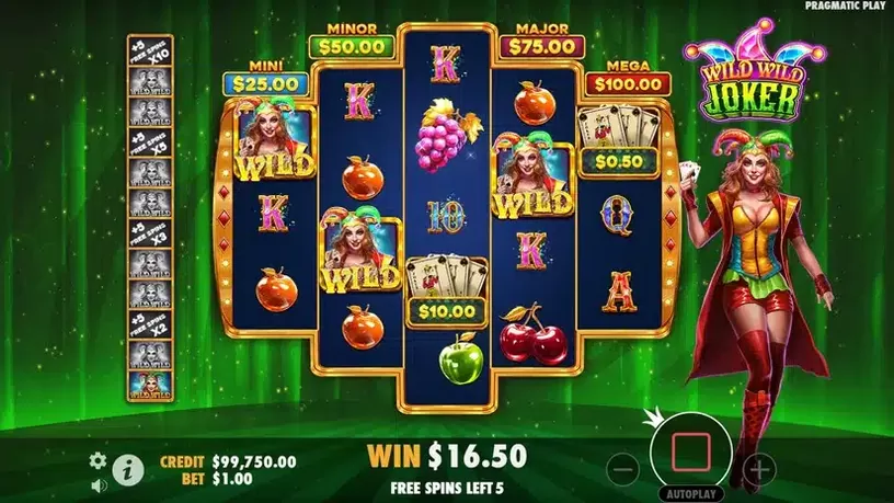 Wild Wild Joker slot screenshot 5