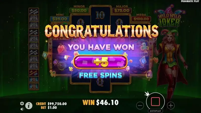 Wild Wild Joker slot screenshot 6