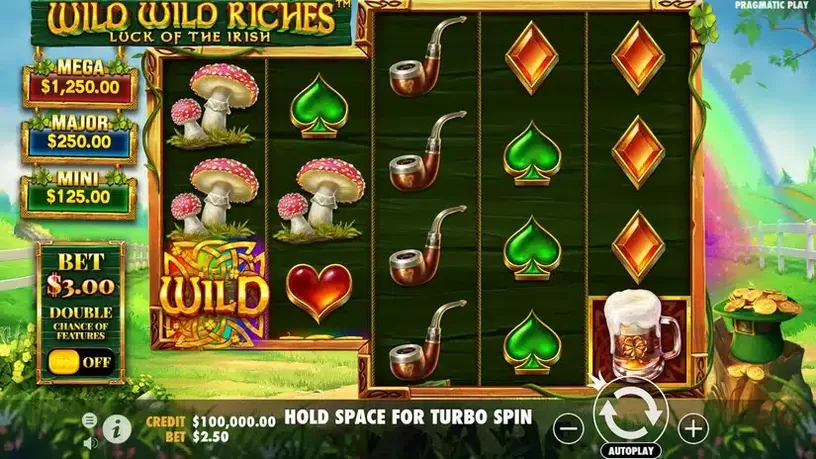 Wild Wild Riches Megaways slot screenshot 1