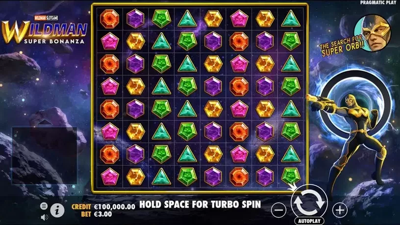 Wildman Super Bonanza slot screenshot 1