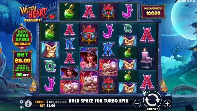 Witch Heart Megaways slot screenshot 1