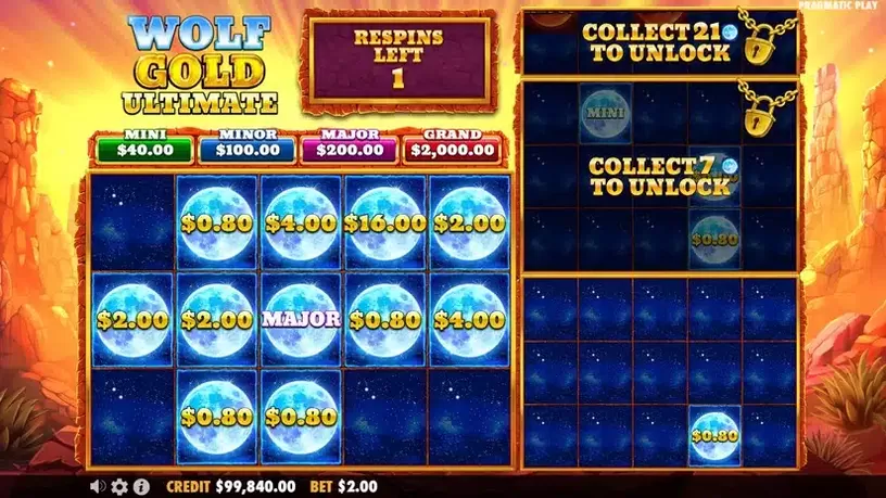 Wolf Gold Ultimate slot screenshot 4