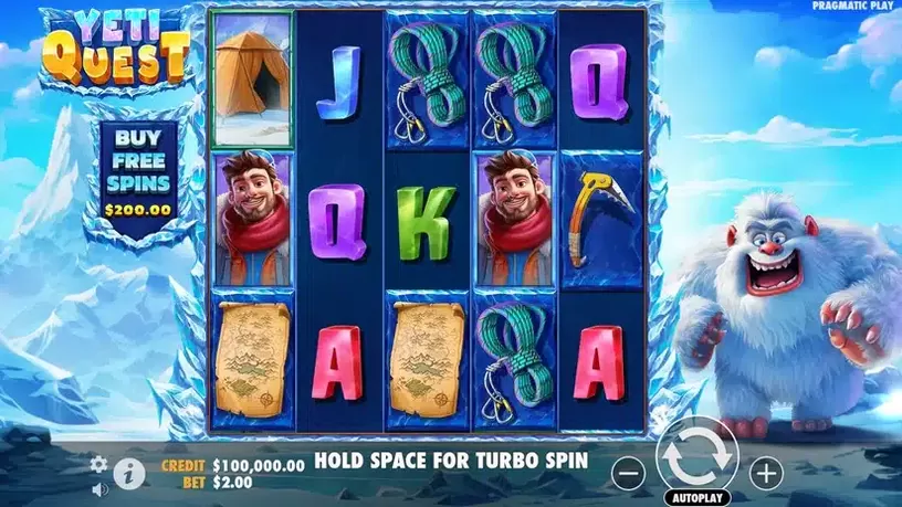 Yeti Quest slot screenshot 1