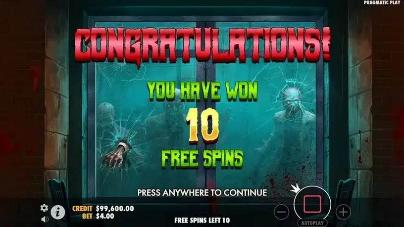 Zombie School Megaways slot screenshot 2