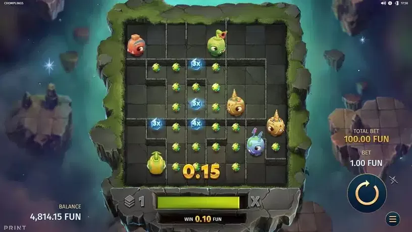 Chomplings slot screenshot 3