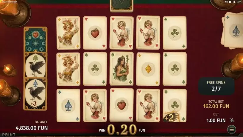 Deck of Scurra slot screenshot 4