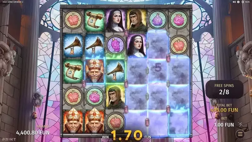 Holy Hand Grenade 2 slot screenshot 5
