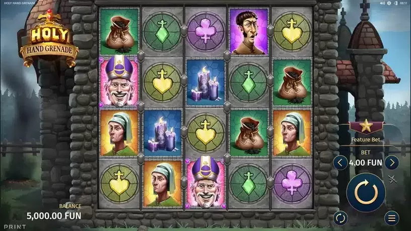 Holy Hand Grenade slot screenshot 1