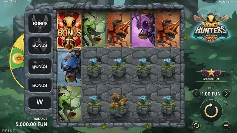 Honey Hunters slot screenshot 1