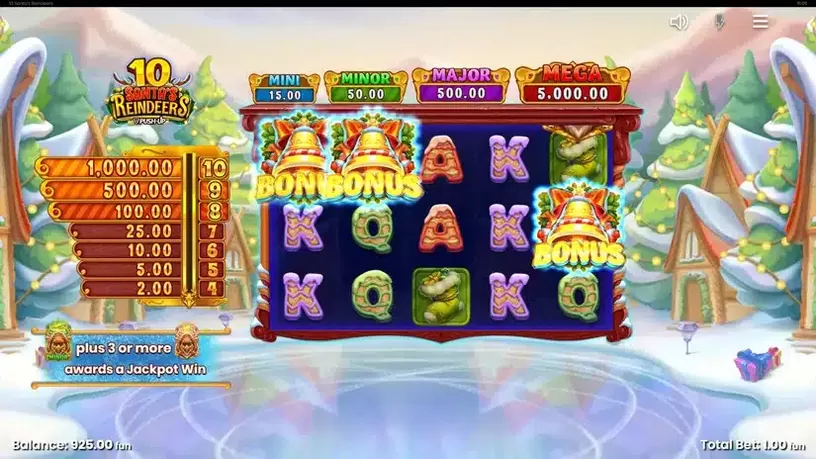 10 Santa’s Reindeers slot screenshot 2