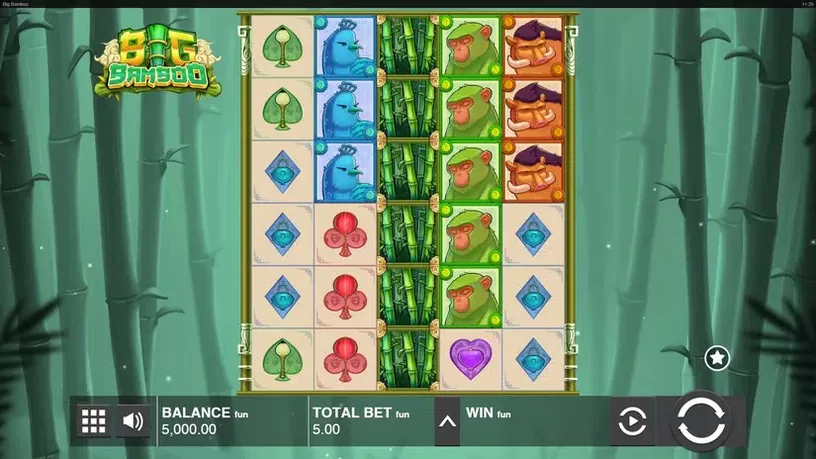 Big Bamboo slot screenshot 1
