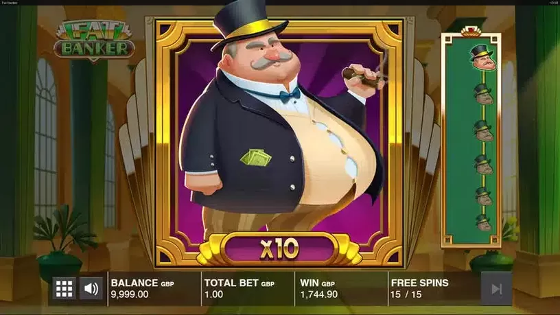 Fat Banker slot screenshot 7