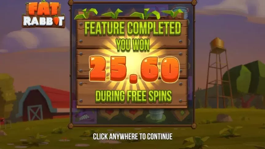 Fat Rabbit slot screenshot 5