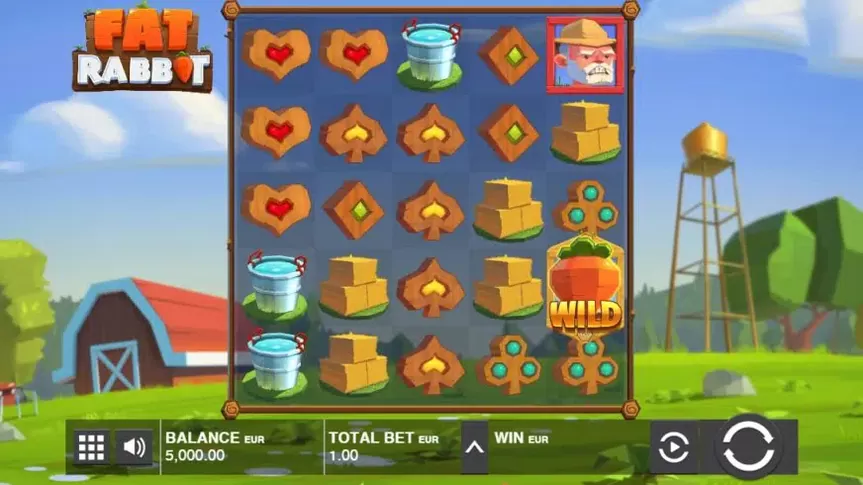 Fat Rabbit slot screenshot 1