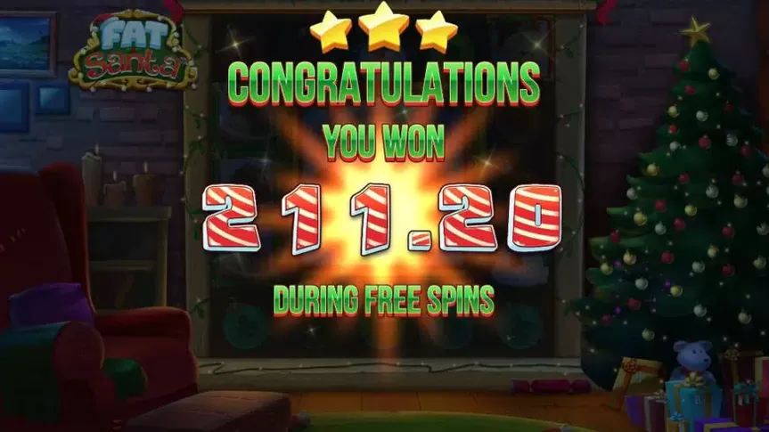 Fat Santa slot screenshot 6