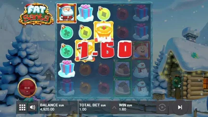 Fat Santa slot screenshot 3