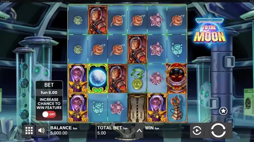 Mystery Mission to the Moon slot screenshot 1
