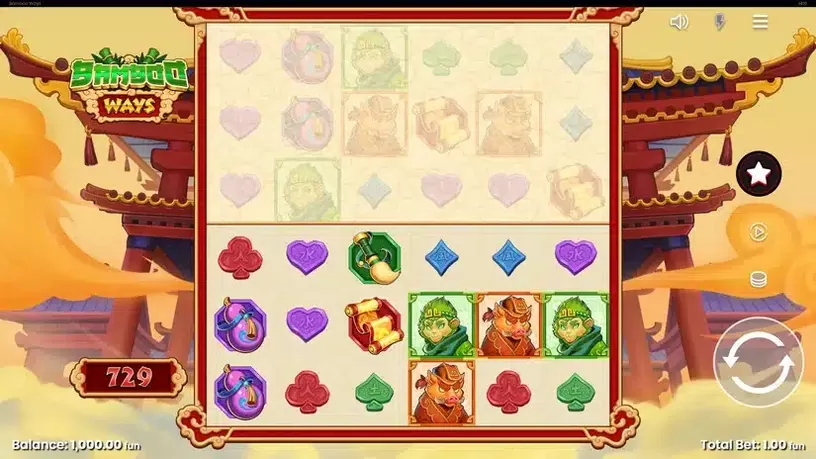 Bamboo Ways slot screenshot 1