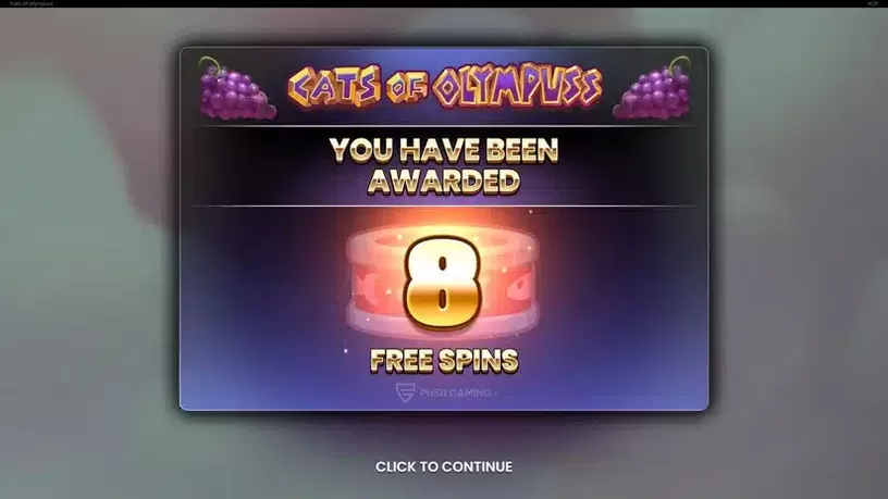 Cats of Olympuss slot screenshot 4