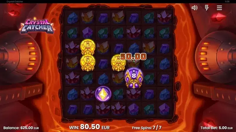 Crystal Catcher slot screenshot 4