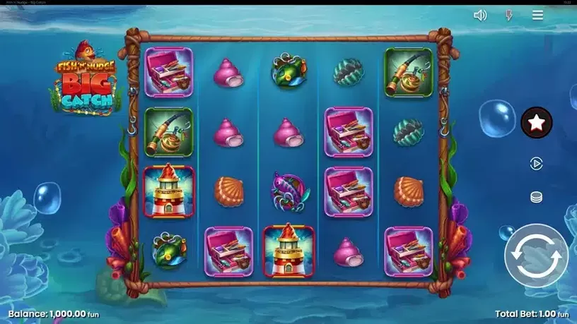 Fish ‘n’ Nudge Big Catch slot screenshot 1