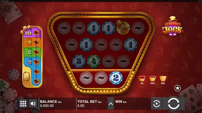 Generous Jack slot screenshot 1