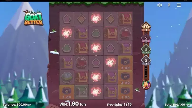 Goat Getter slot screenshot 5