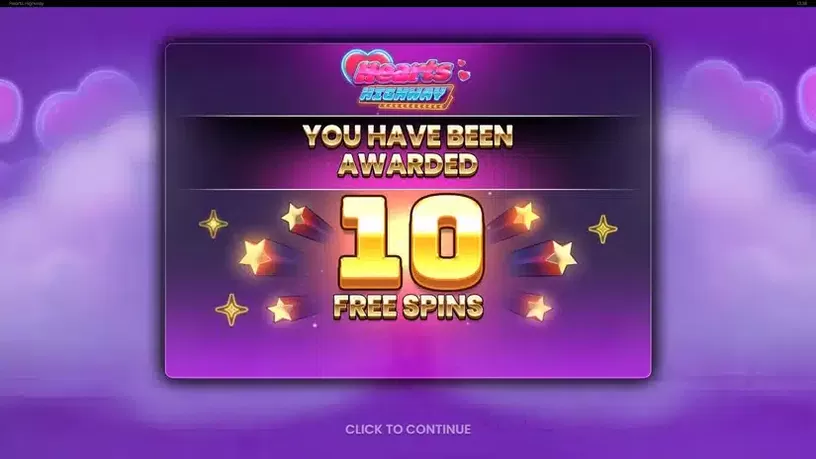 Hearts Highway slot screenshot 3