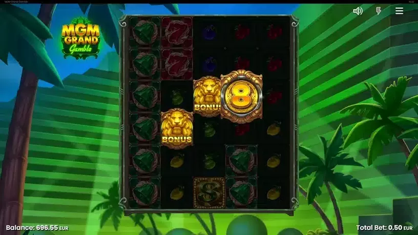 MGM Grand Gamble slot screenshot 2