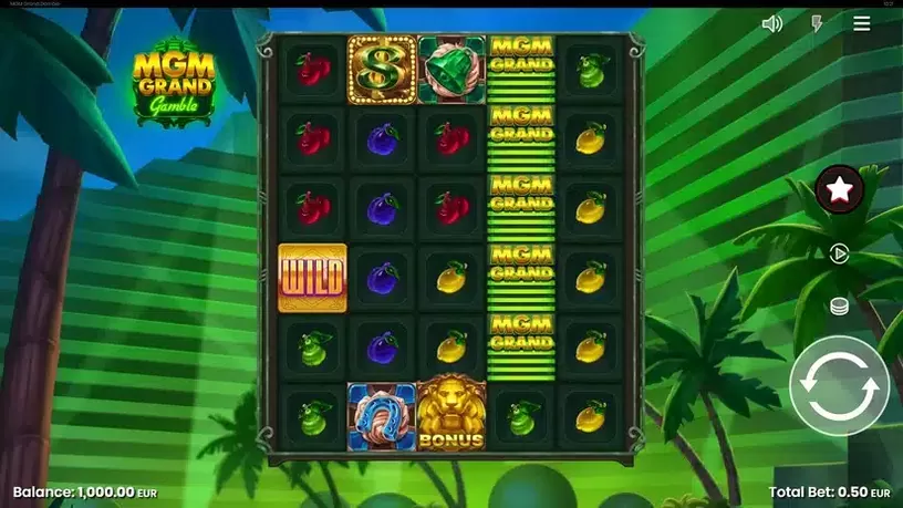 MGM Grand Gamble slot screenshot 1