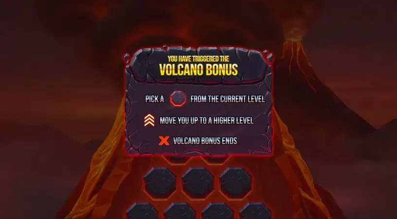 Mount Magmas (Jackpots) slot screenshot 2