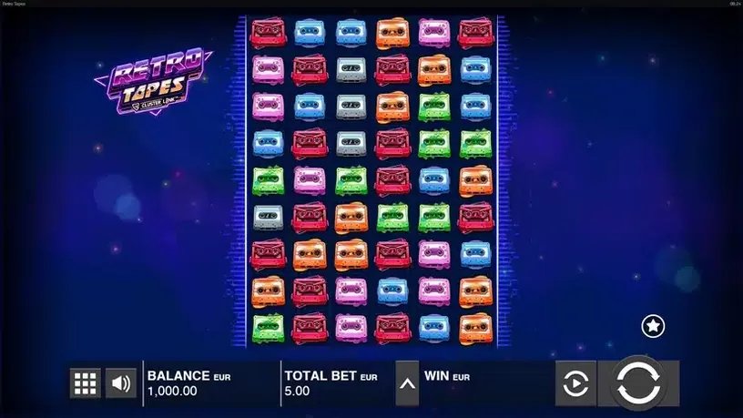 Retro Tapes slot screenshot 1
