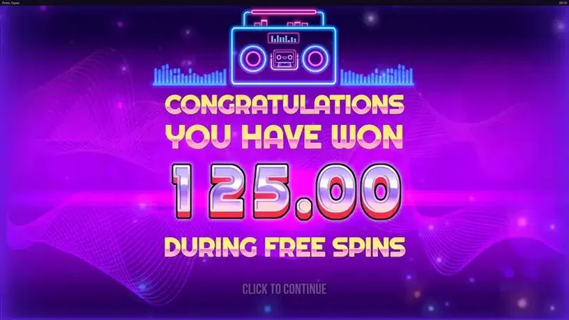 Retro Tapes slot screenshot 6