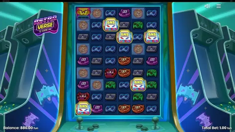 Retroverse slot screenshot 2