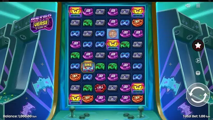 Retroverse slot screenshot 1