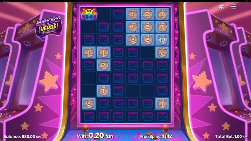 Retroverse slot screenshot 4