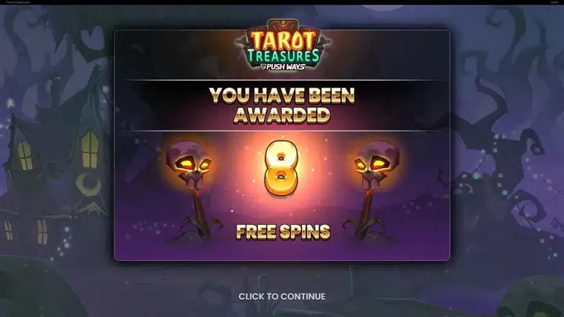 Tarot Treasures slot screenshot 3