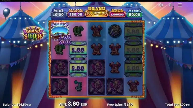 The Grand Show slot screenshot 5