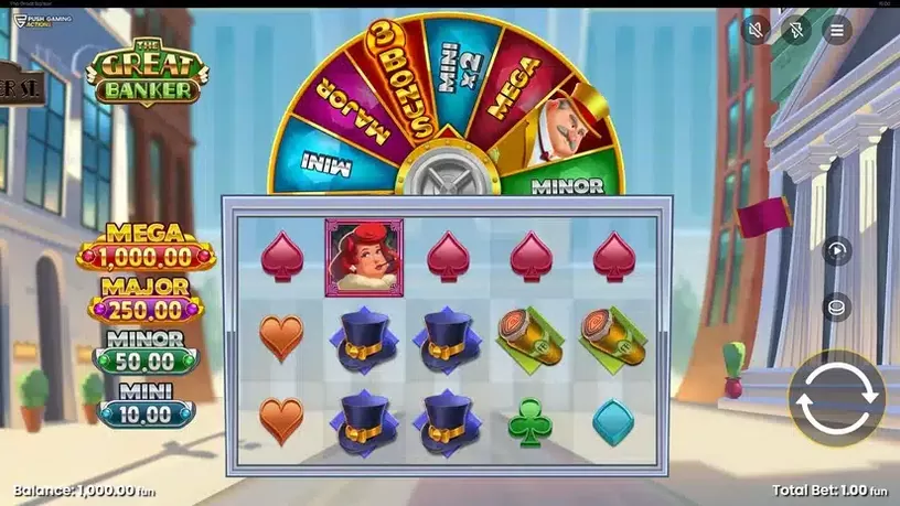 The Great Banker slot screenshot 1