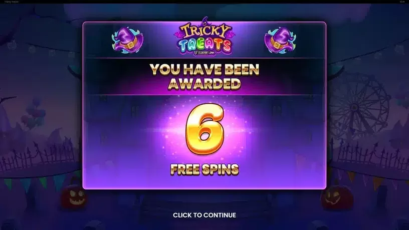 Tricky Treats slot screenshot 3