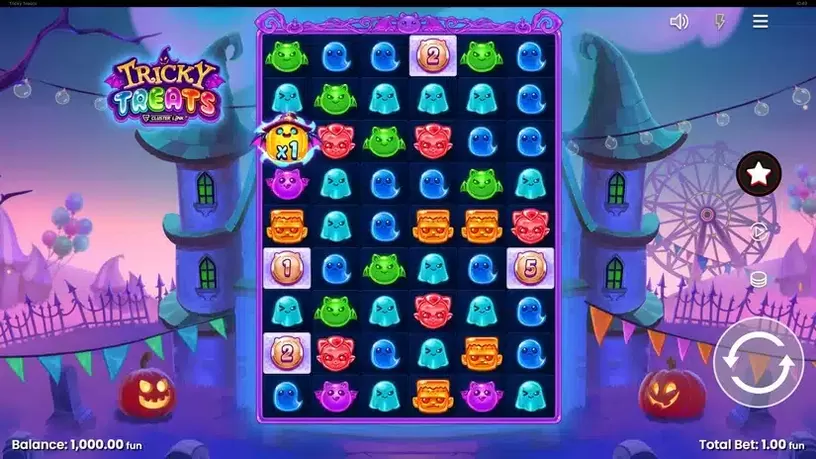 Tricky Treats slot screenshot 1