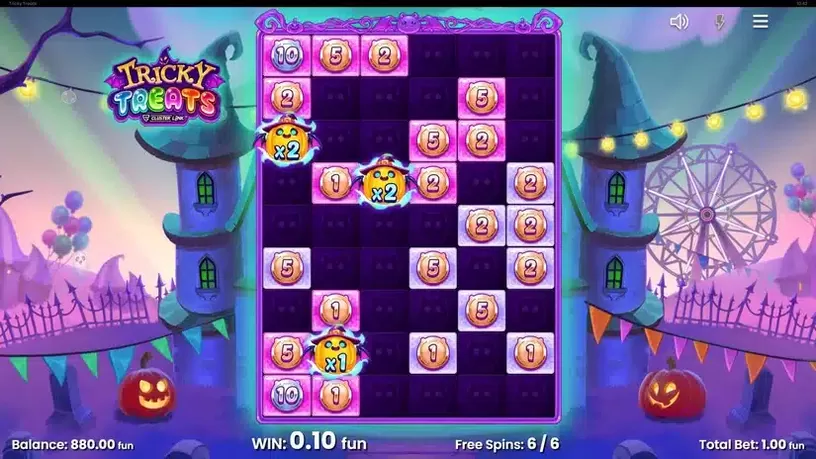 Tricky Treats slot screenshot 5