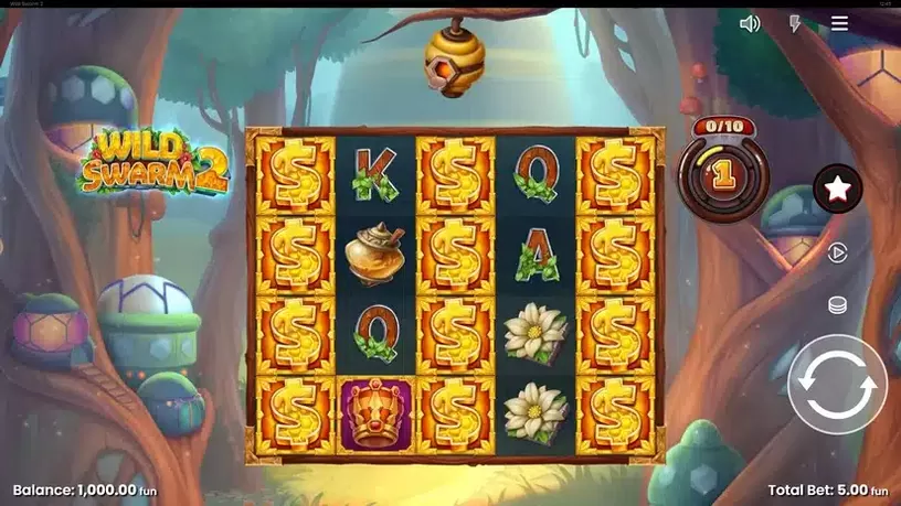 Wild Swarm 2 slot screenshot 1
